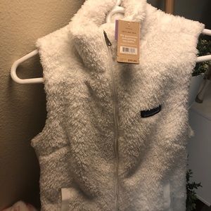 White Patagonia vest